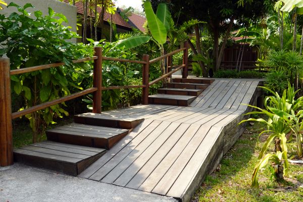 Wood Ramp Installation in Lake Orion